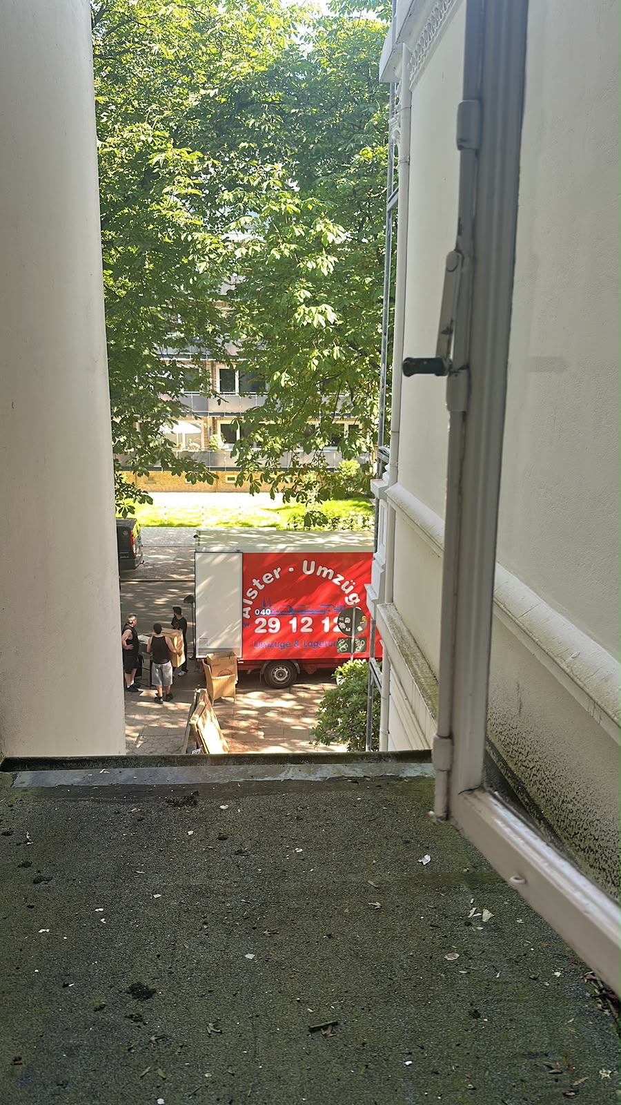 Seniorenumzug in Hamburg